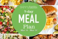7-Day Balanced Meal Plan for March 21-27