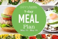 7-Day Meal Plan May 23–29: Weekly Menus & Recipes