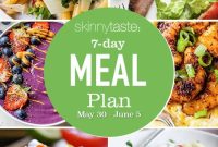 7-Day Balanced Meal Plan May 30–June 5