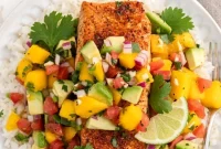 Crispy Chili-Lime Air Fryer Salmon