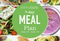 7-Day Summer Meal Plan: July 18-24