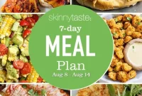 7-Day Balanced Meal Plan: Aug 8-14 Menu & Recipes