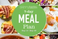 7-Day Meal Plan for Sept 12-18: Balanced Menus and Recipes