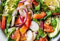 Lemony Hearts of Palm and Avocado Salad Recipe