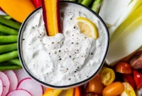 Creamy Greek Yogurt Caesar Dip Recipe