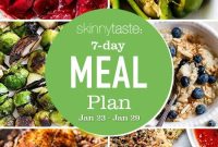 7-Day Balanced Meal Plan for Jan 23-29