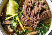 Short Rib Soup Recipe: Instant Pot or Stovetop
