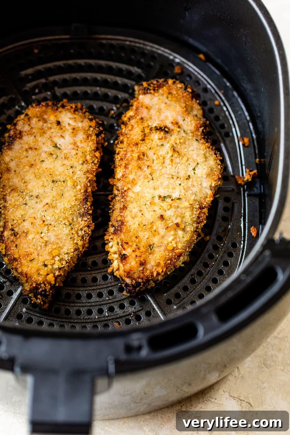 Crispy Honey Mustard Air Fryer Pork Chops 2 Air Fryer Honey Mustard Pork Chops