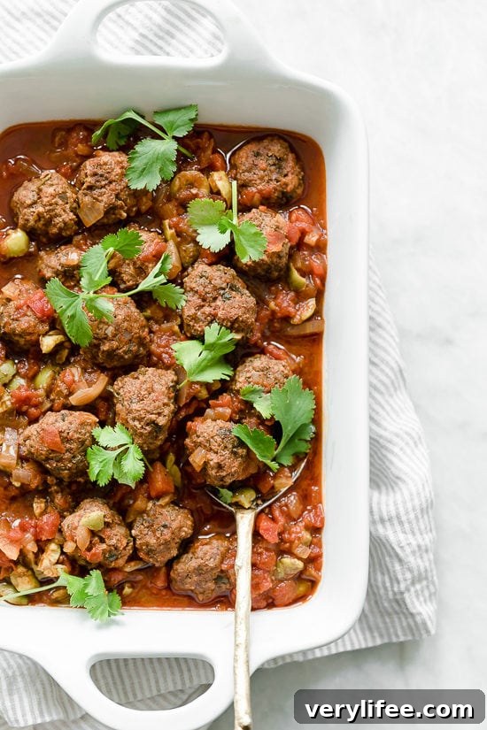 Moroccan Kefta Meatballs