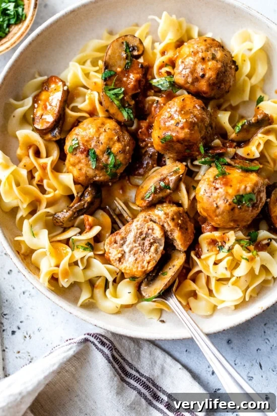 Salisbury Steak Meatballs