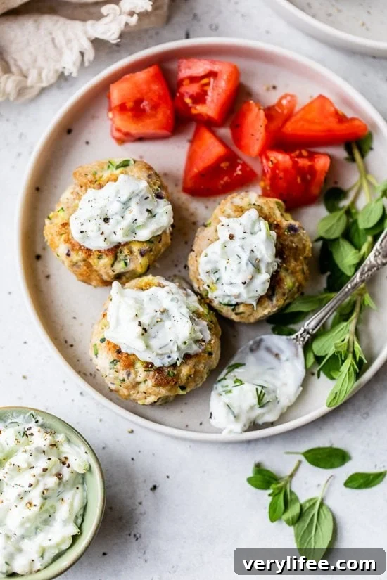 Greek Turkey Meatballs