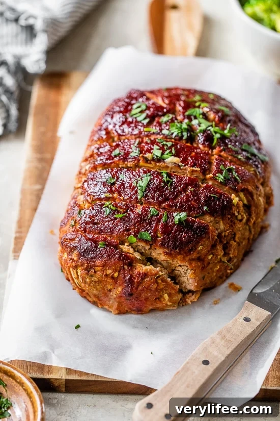 Turkey Meatloaf with Zucchini
