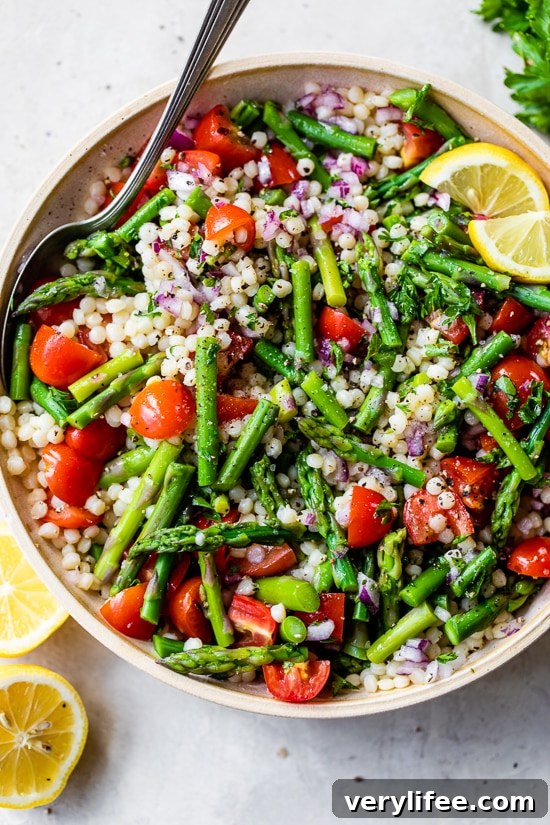 23 Asparagus Recipes for Roasting, Grilling, and Sides 18 Lemon Asparagus Couscous Salad with Tomatoes