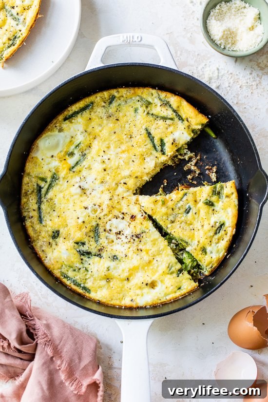 23 Asparagus Recipes for Roasting, Grilling, and Sides 4 Asparagus and Swiss Cheese Frittata