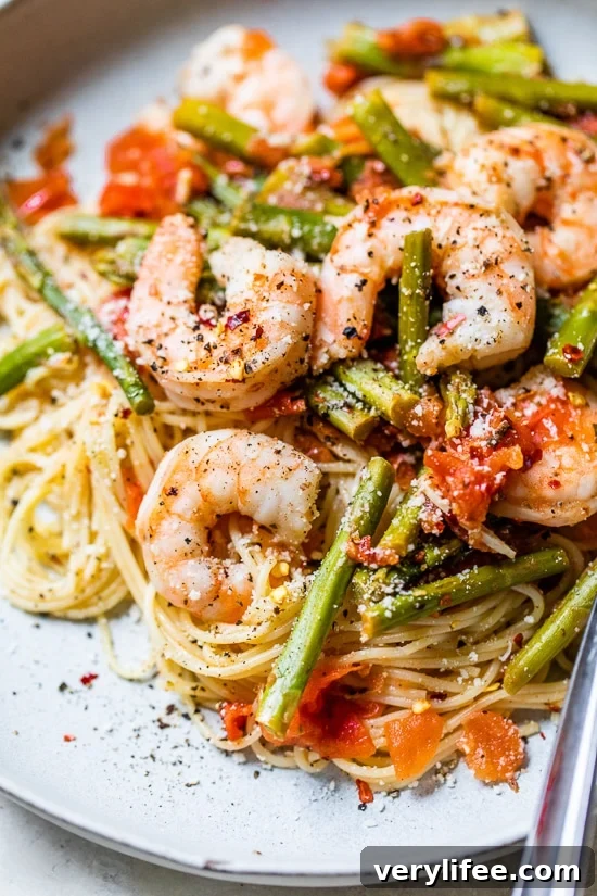 23 Asparagus Recipes for Roasting, Grilling, and Sides 10 Angel Hair with Shrimp and Asparagus