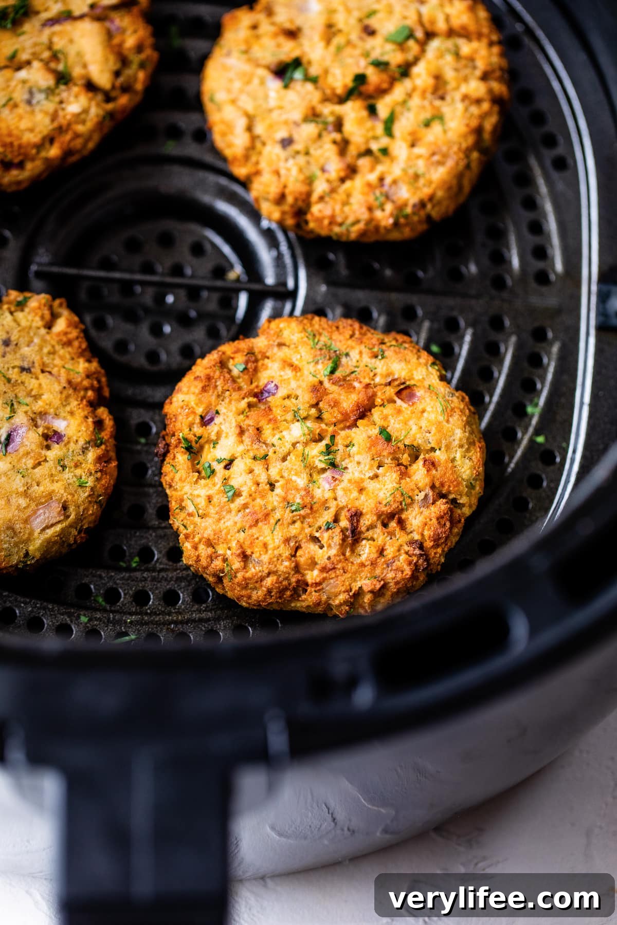 Crispy Air Fryer Salmon Patties Recipe 3 Air Fryer Salmon Patties