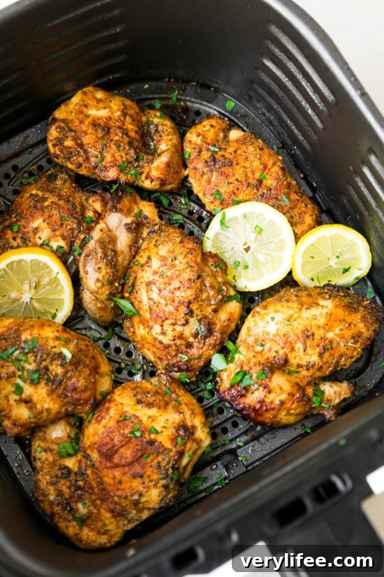 Air fryer boneless chicken thighs