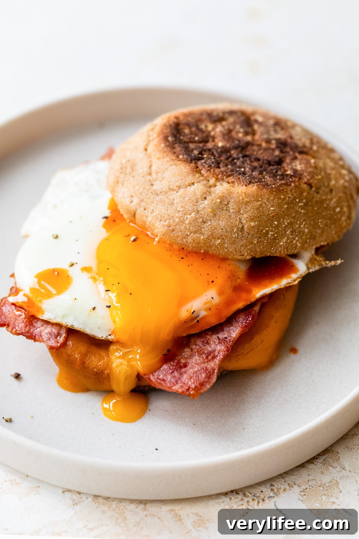 English Muffin Egg Sandwich