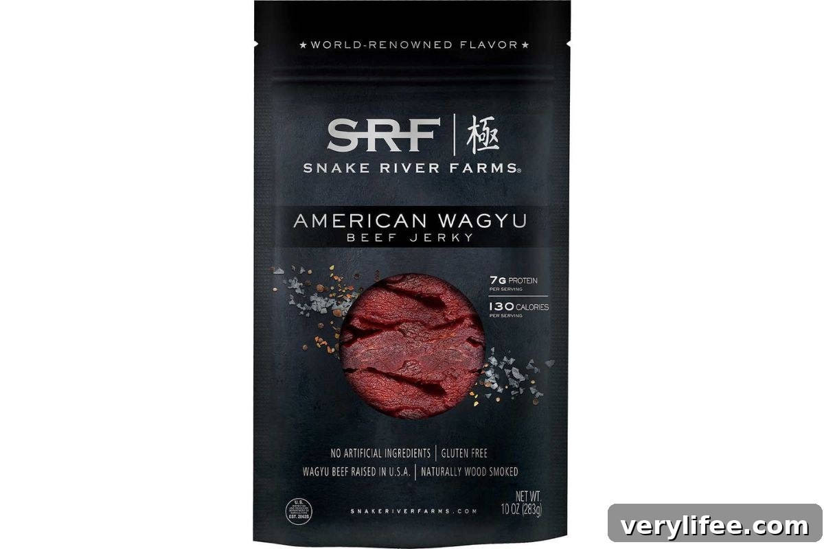 Snake River Farms wagyu beef jerky