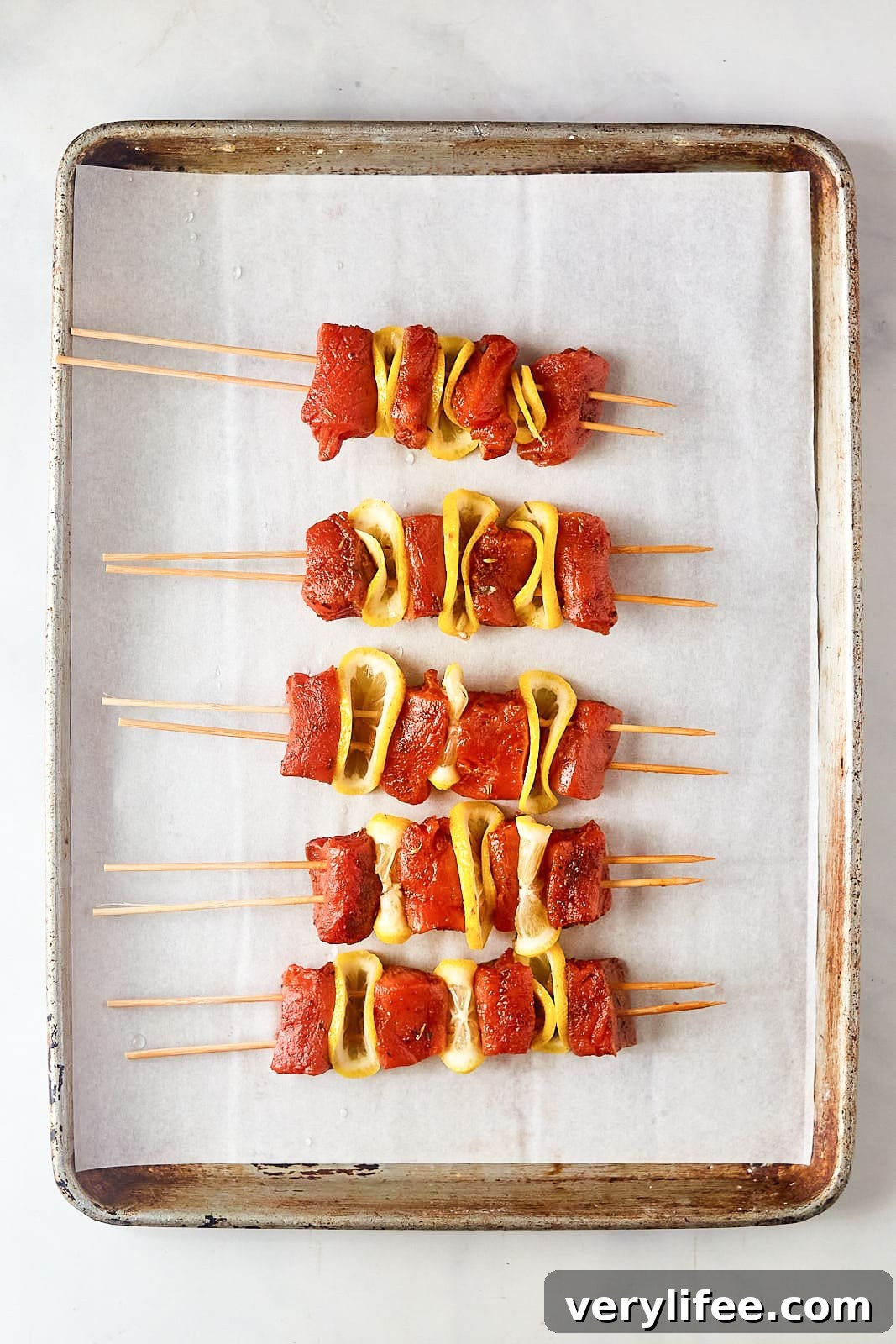 Blackened Salmon Skewers