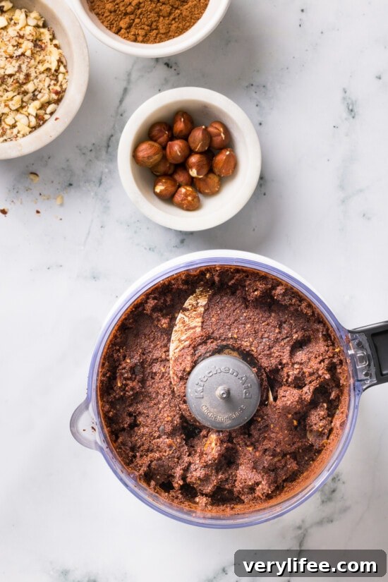 Chocolate Hazelnut Date Balls