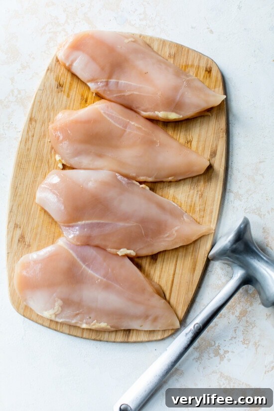 Crispy Chicken and Eggplant Parmesan Recipe 4 raw chicken breast