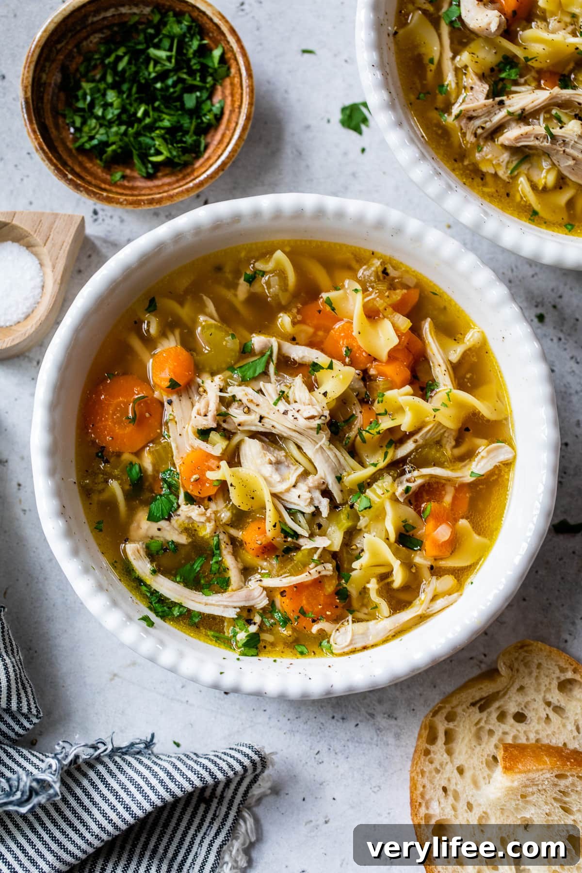 Instant Pot Homemade Chicken Noodle Soup Recipe 3 Instant Pot Chicken Noodle Soup