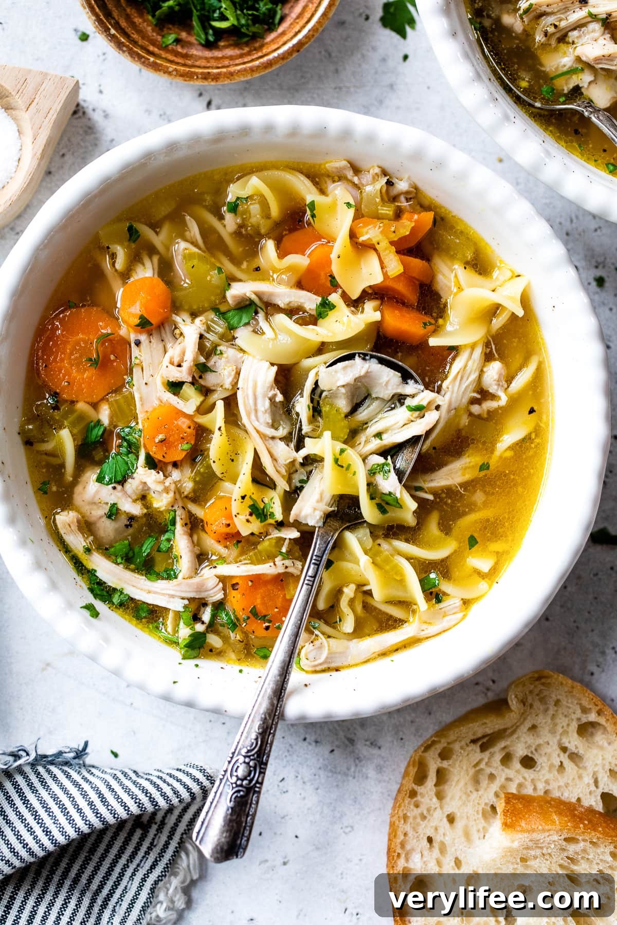 Instant Pot Homemade Chicken Noodle Soup Recipe 7 Chicken Noodle Soup