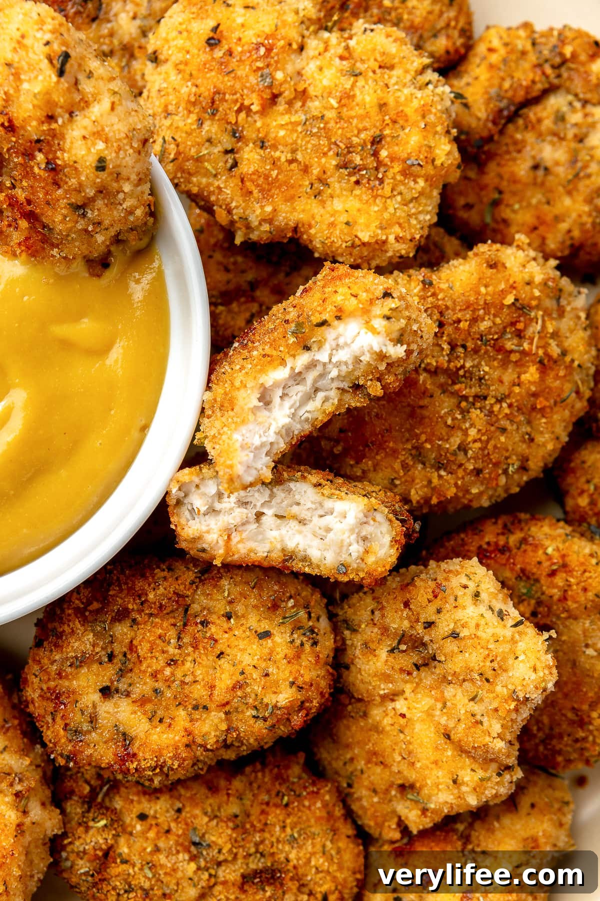 Chicken Nuggets with honey mustard