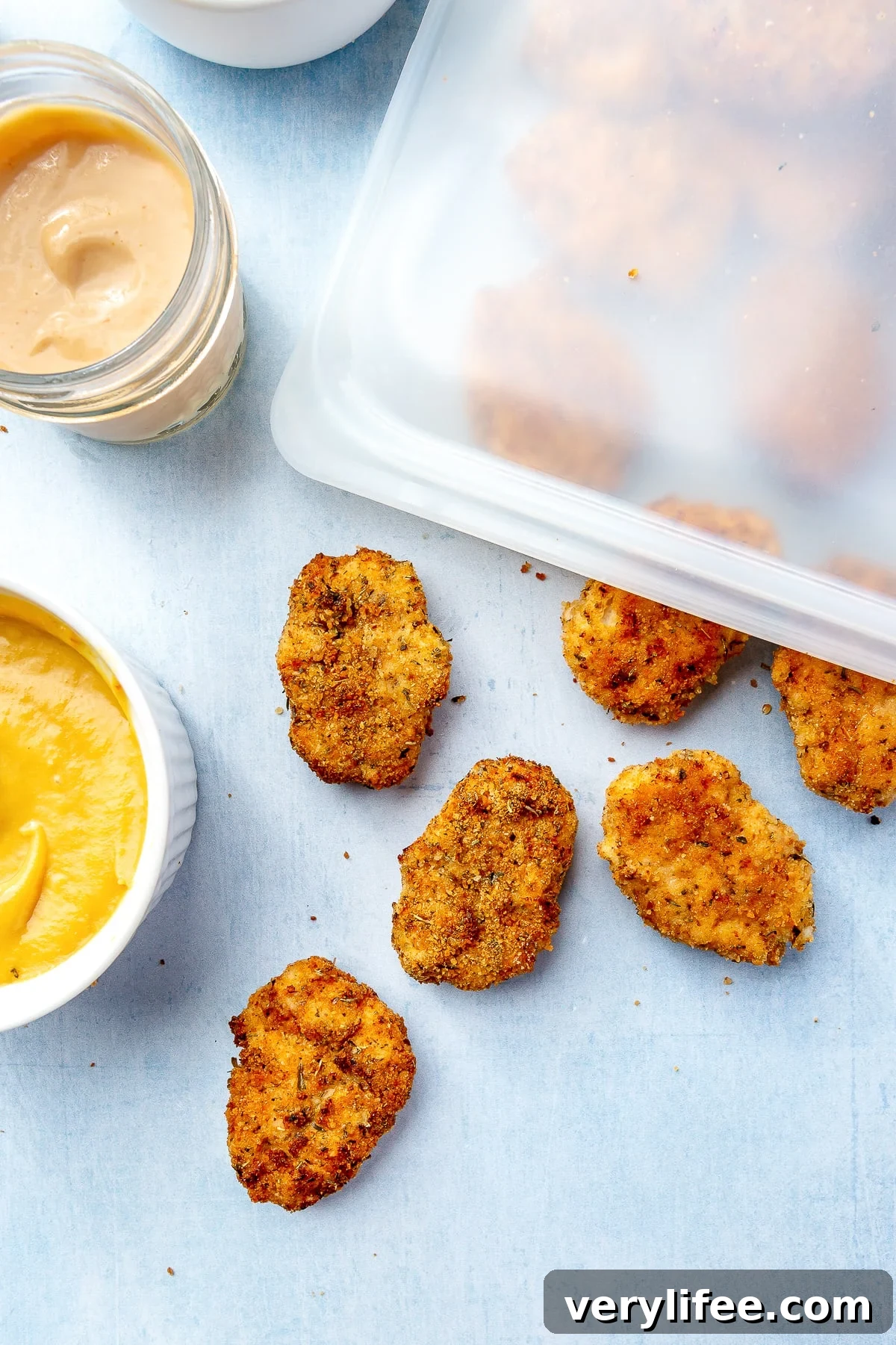 Chicken Nuggets in Freezer