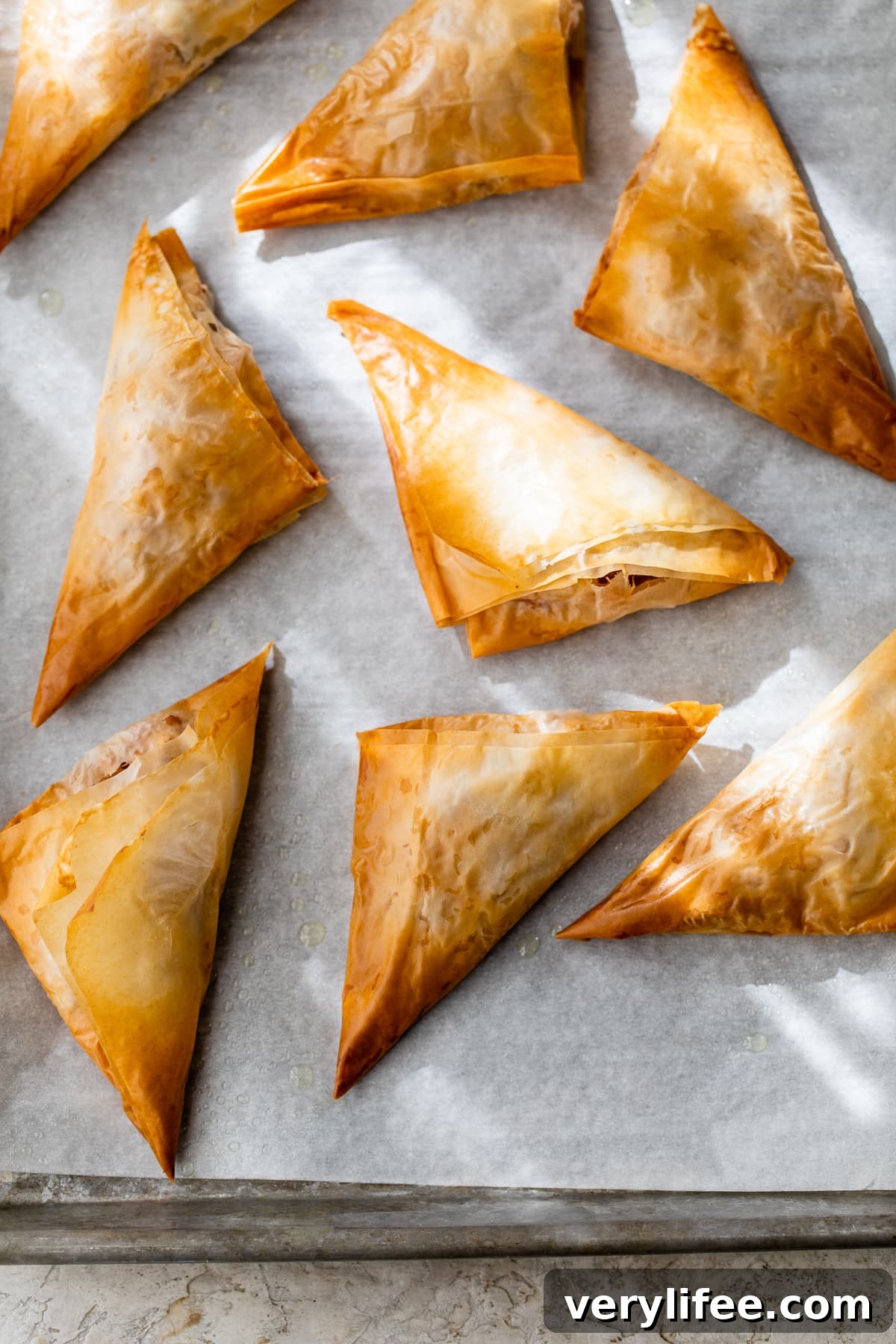Flaky Apple Turnovers with Cinnamon Sugar Glaze 9 Apple Turnovers