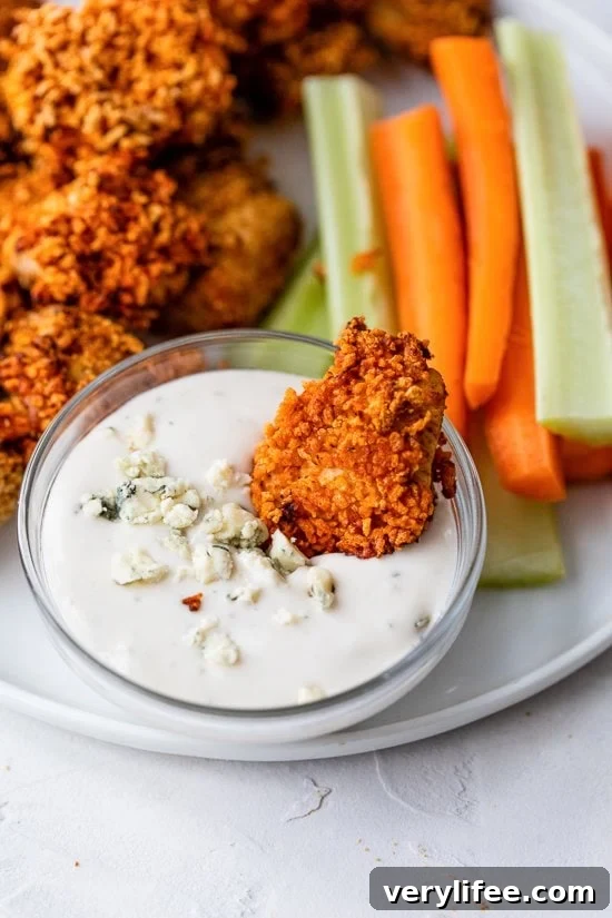 Air Fryer Buffalo Chicken Nuggets
