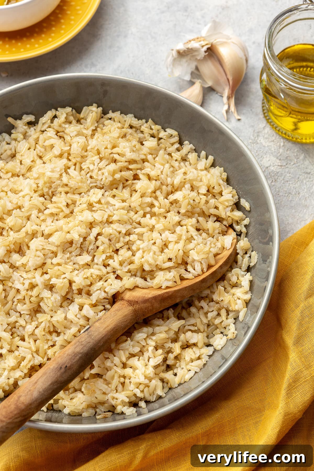 This foolproof recipe makes perfect Instant Pot brown rice every time! An easy and flavorful cooking method that requires hardly any effort. Instant Pot Brown Rice