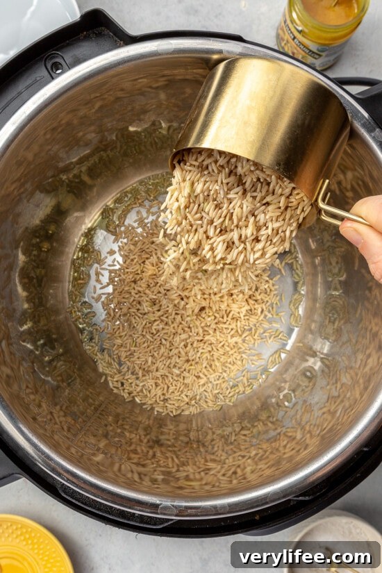 Instant Pot Brown Rice: Perfectly Fluffy Every Time 2 brown rice in instant pot