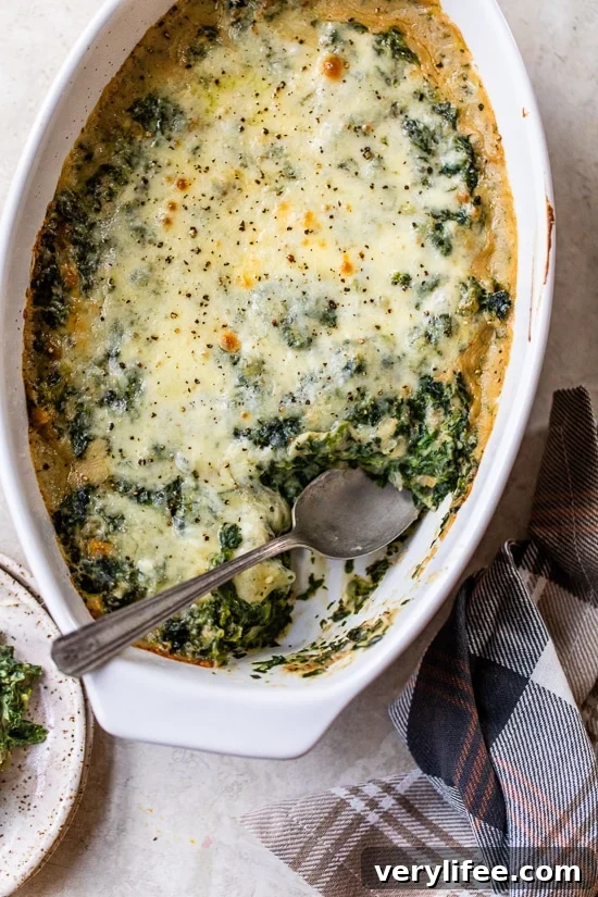 Spinach Gratin