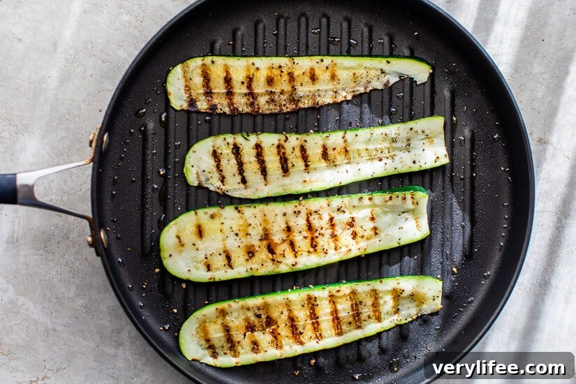 grilled zucchini