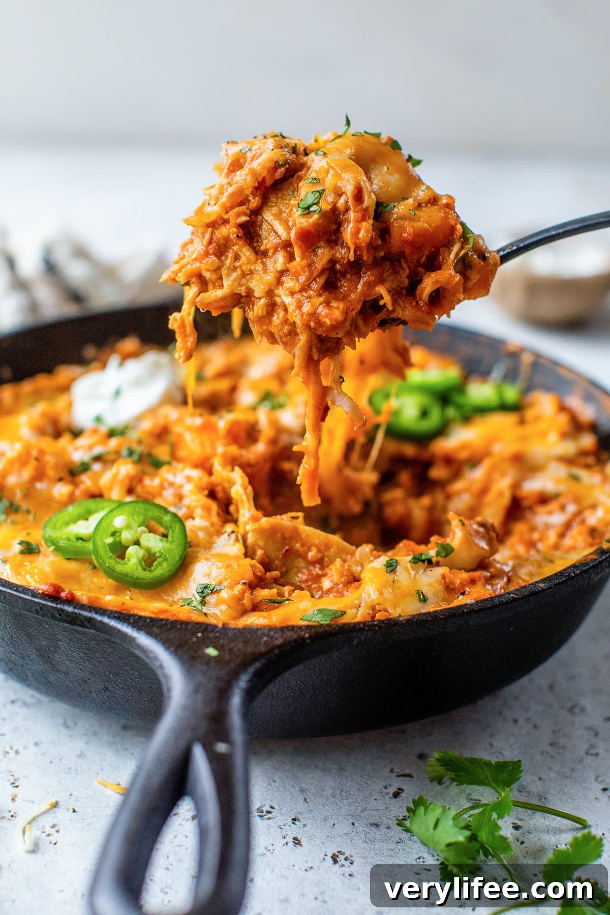Skillet Enchiladas with Leftover Turkey 2 Leftover Turkey Pumpkin Enchilada Skillet