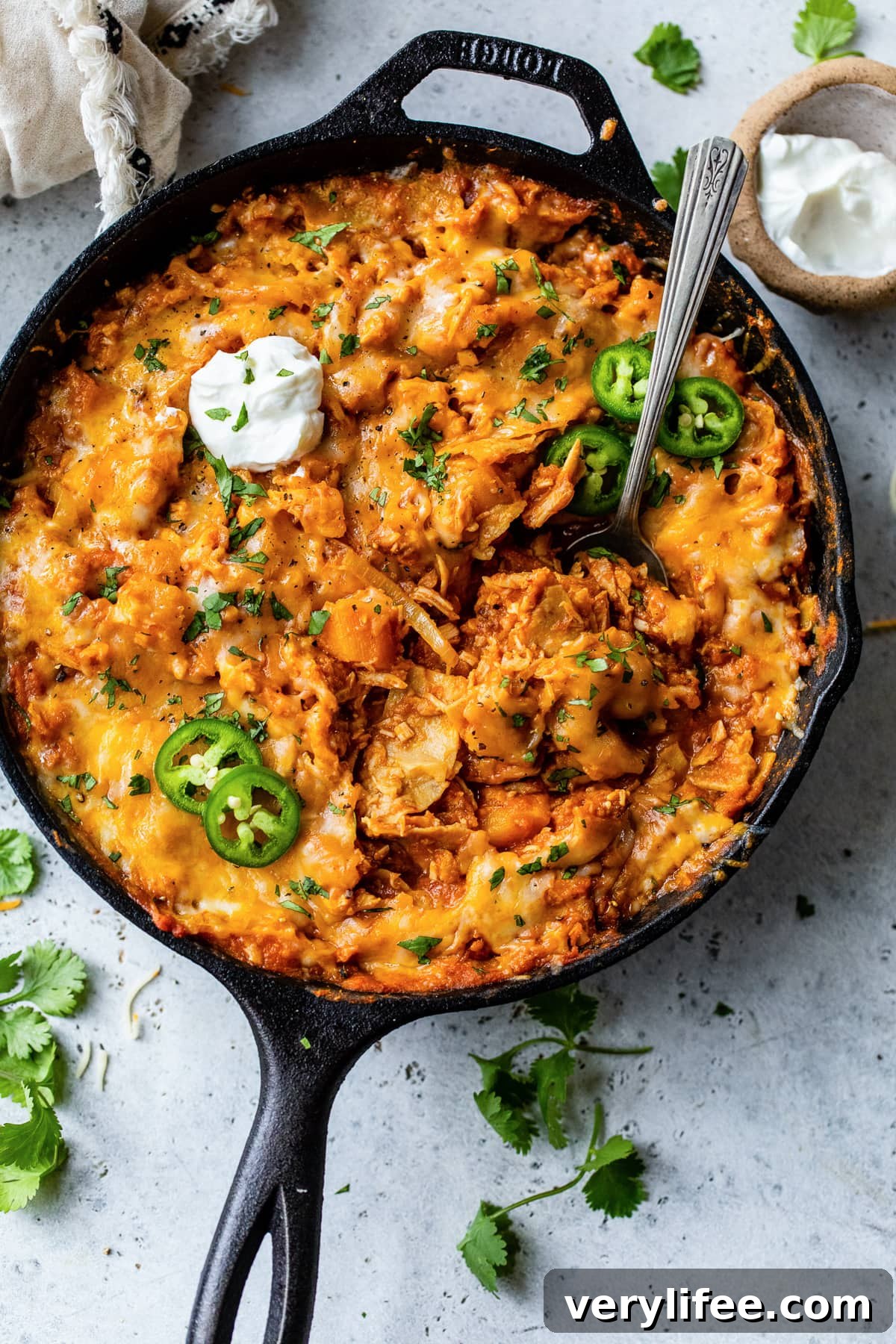 Skillet Enchiladas with Leftover Turkey 8 Leftover Turkey Enchiladas Skillet