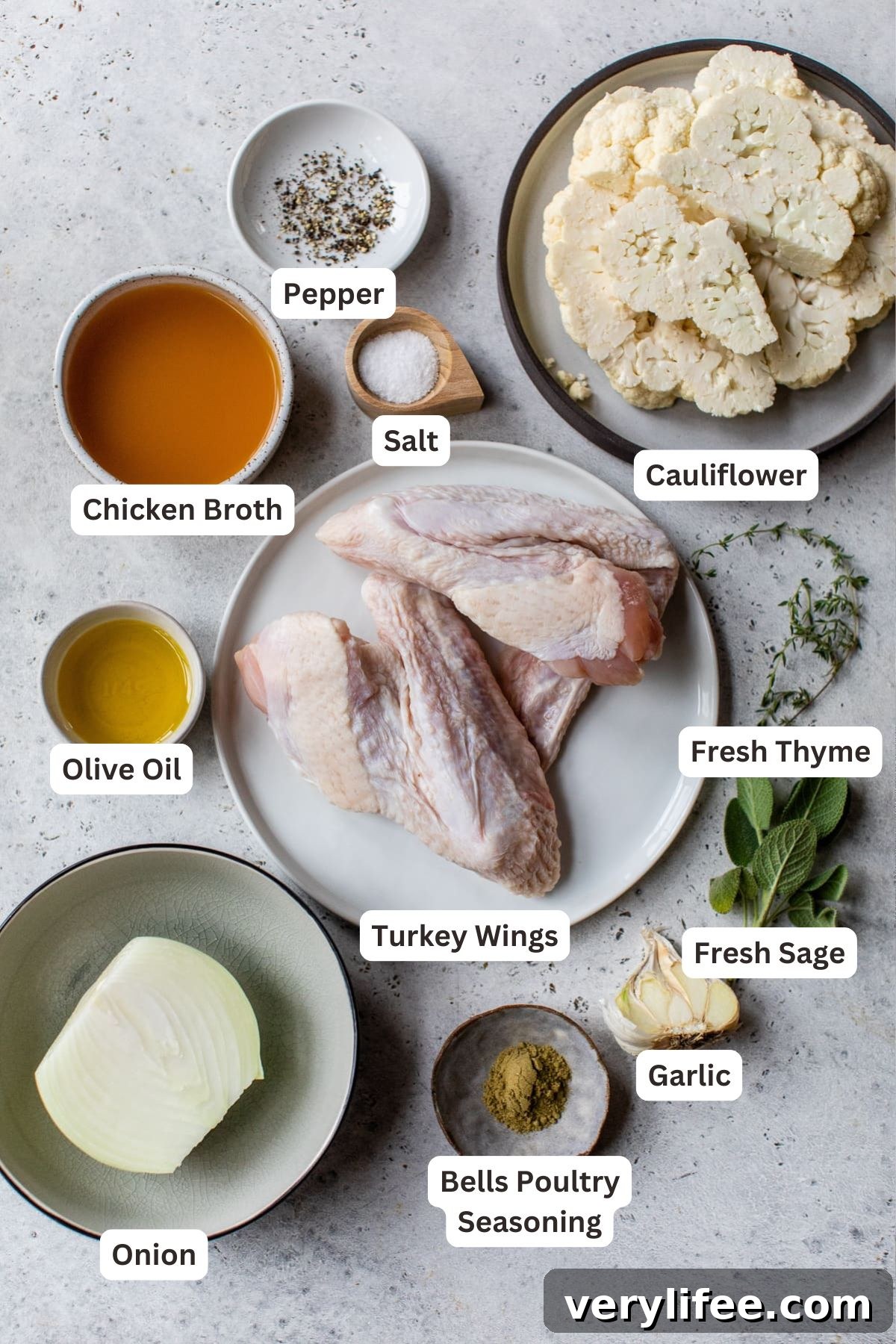 Make-Ahead Low-Carb Flourless Turkey Gravy 4 Ingredients for Make-Ahead Low-Carb Turkey Gravy (Flourless).