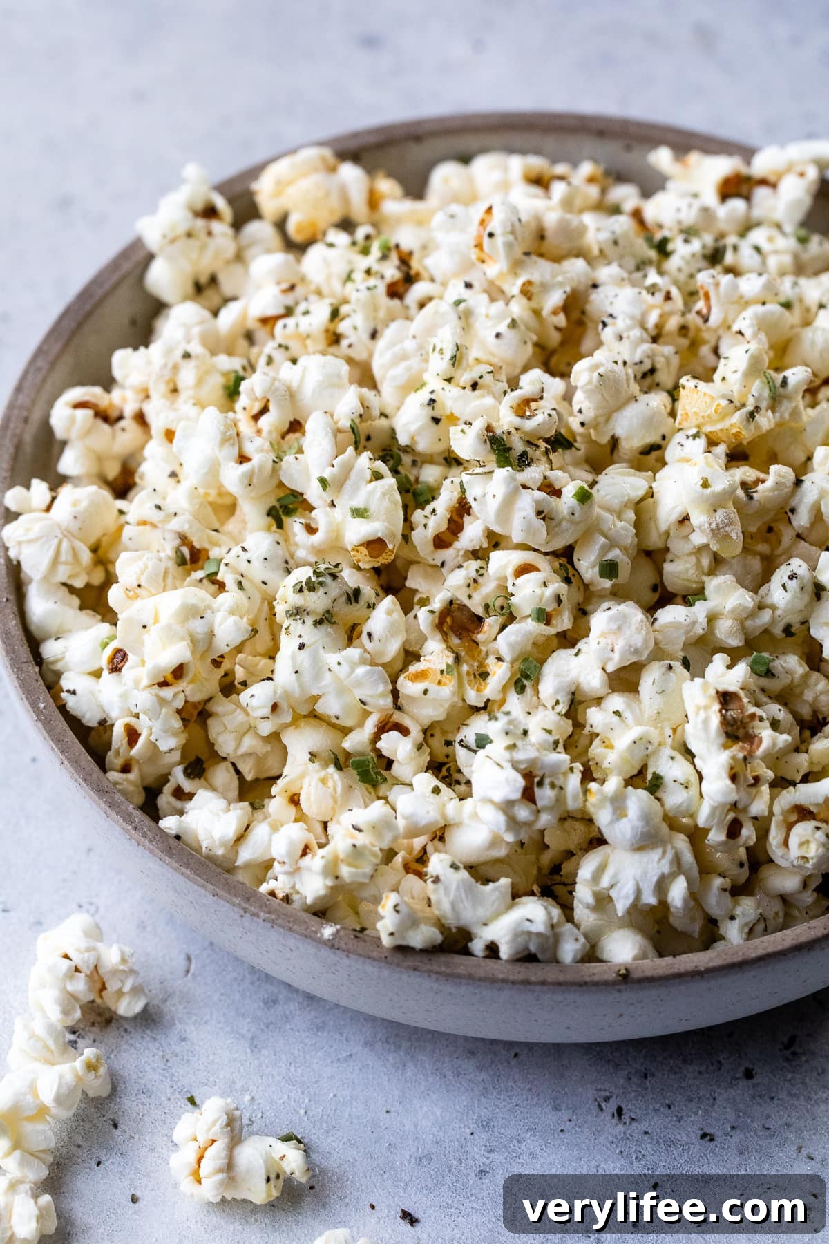 Crispy Homemade Ranch Popcorn Recipe 2 Seasoned Popcorn