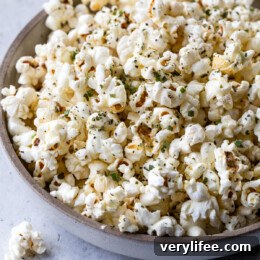 Crispy Homemade Ranch Popcorn Recipe 9 Seasoned Popcorn