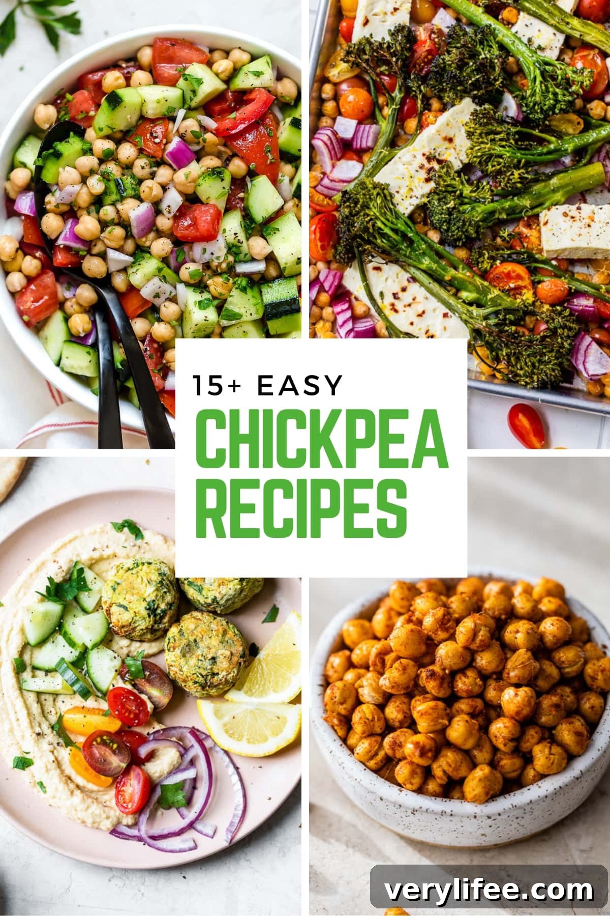 15 Chickpea Recipes: Flavorful Dinners, Snacks and Salads 2 Chickpea Recipes