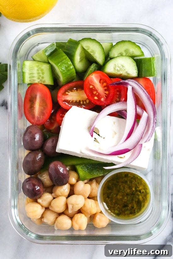 Greek Chickpea Salad