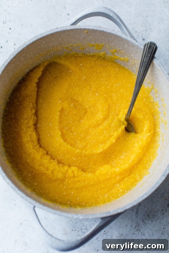 Crock Pot Pork Roast with Garlic and Herbs 7 Make the polenta