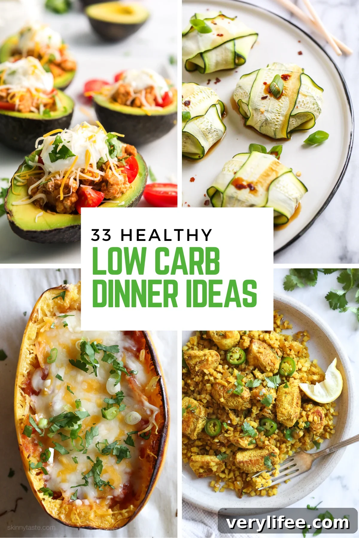 33 Easy Low Carb Dinner Ideas