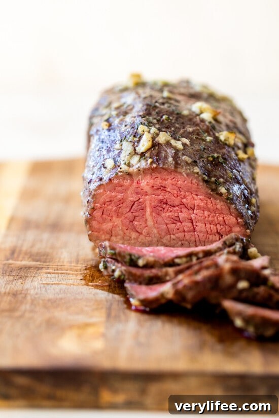Hands-off roast beef for a tender, medium-rare result.