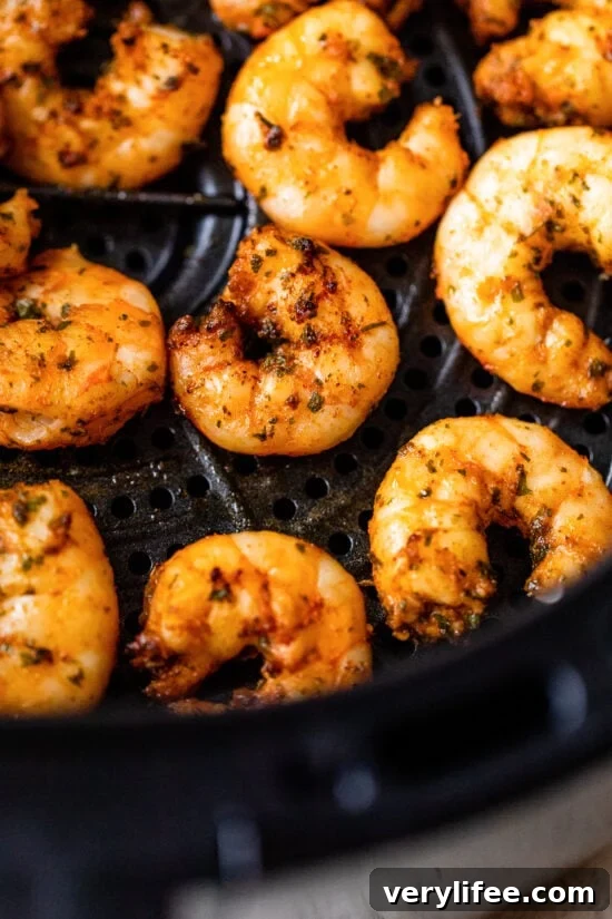 Air fryer shrimp—quick, versatile, and low carb.
