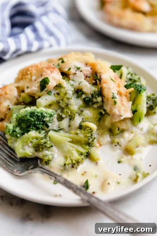 Chicken Divan with broccoli