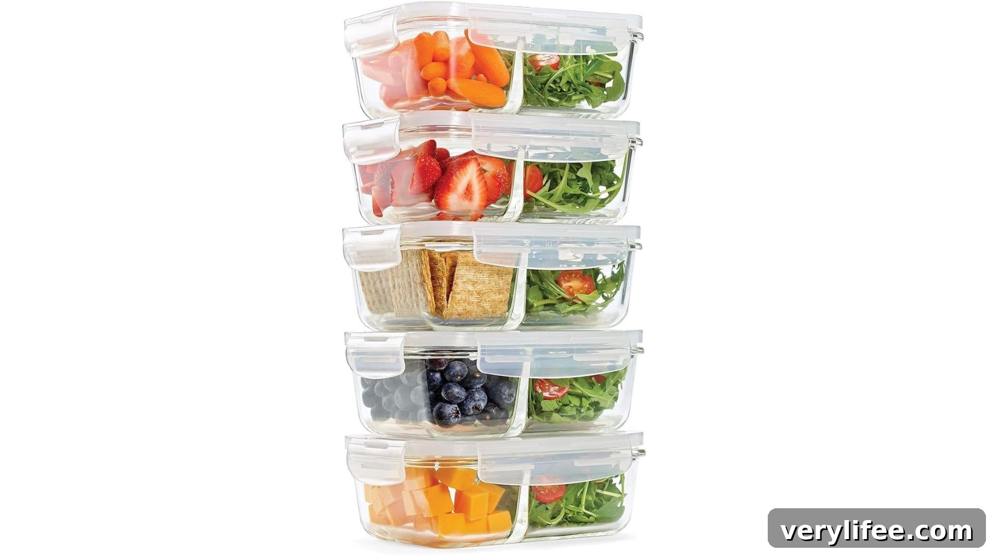 6 Fridge Organizers to Maximize Space in 2024 7 Best fridge organizers: PrepNaturals Glass Food Containers