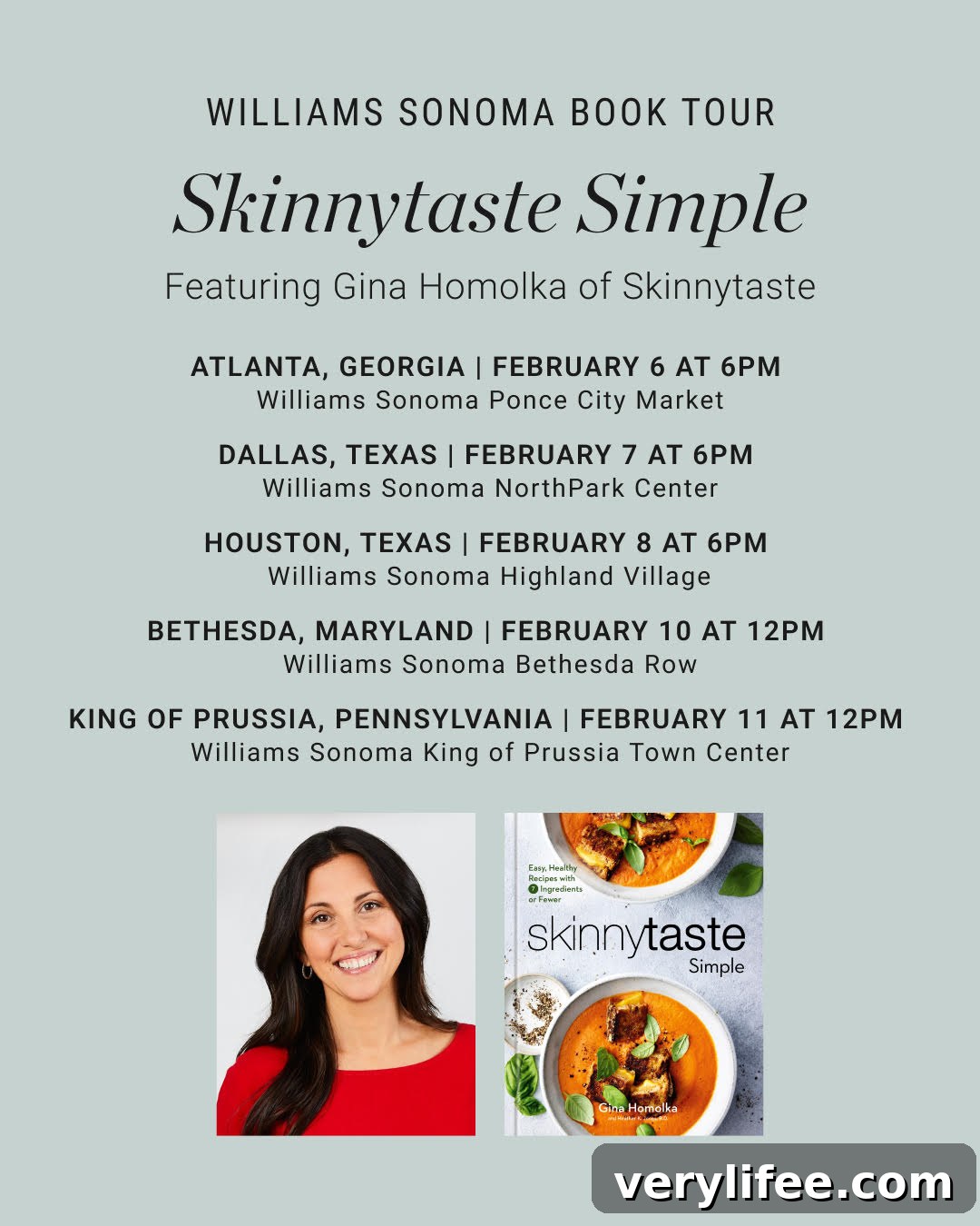 Free 7-Day Balanced Meal Plan for Jan 22-28 3 Author book tour